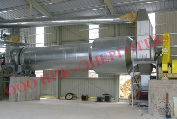 Drum dryer for grape squeezing